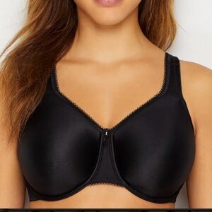 Wacoal NWOT Basic Beauty underwire T-shirt bra - black 32DDD Style 853192.